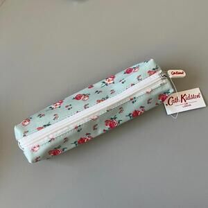 Cath Kidston Mint Flowers Small Pencil Case NWT